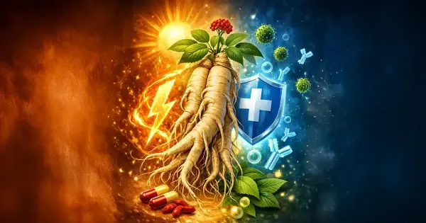 التأثيرات العلاجية والمعدلة للمناعة للجينسينج