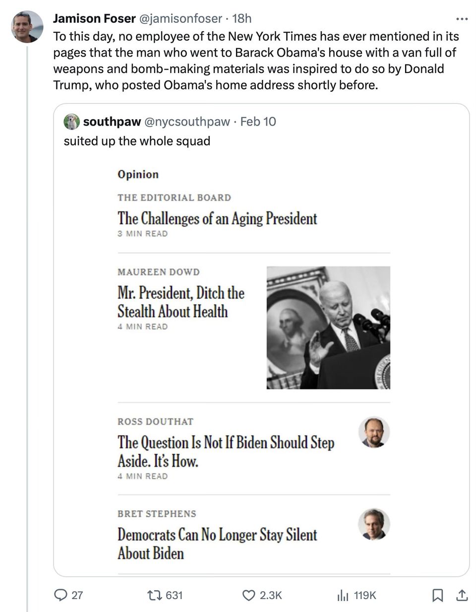 Yes, Democrats should criticize the New York Times
