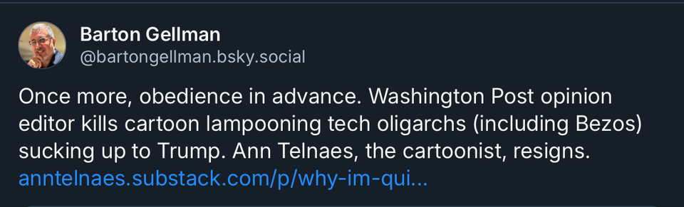 No, Jeff Bezos is not "obeying in advance"