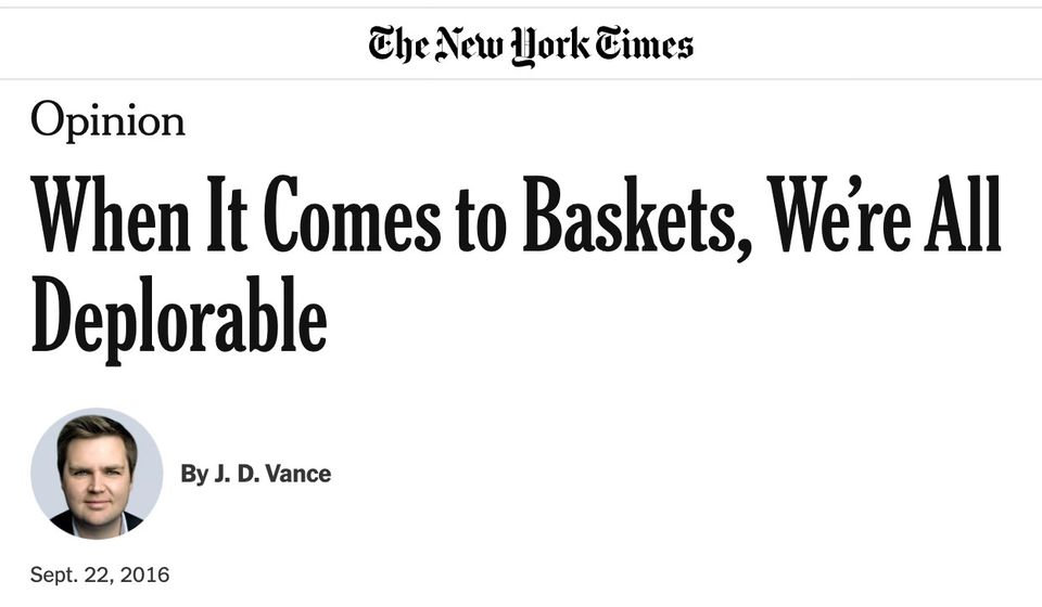 None of us should even know who JD Vance is