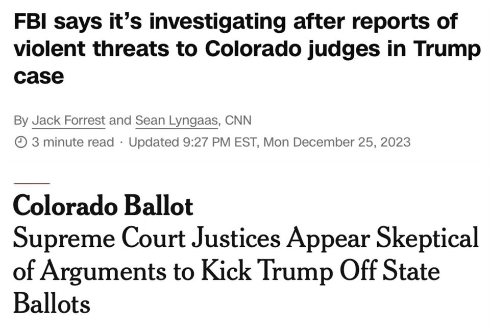 The political violence missing from coverage of the Trump disqualification case