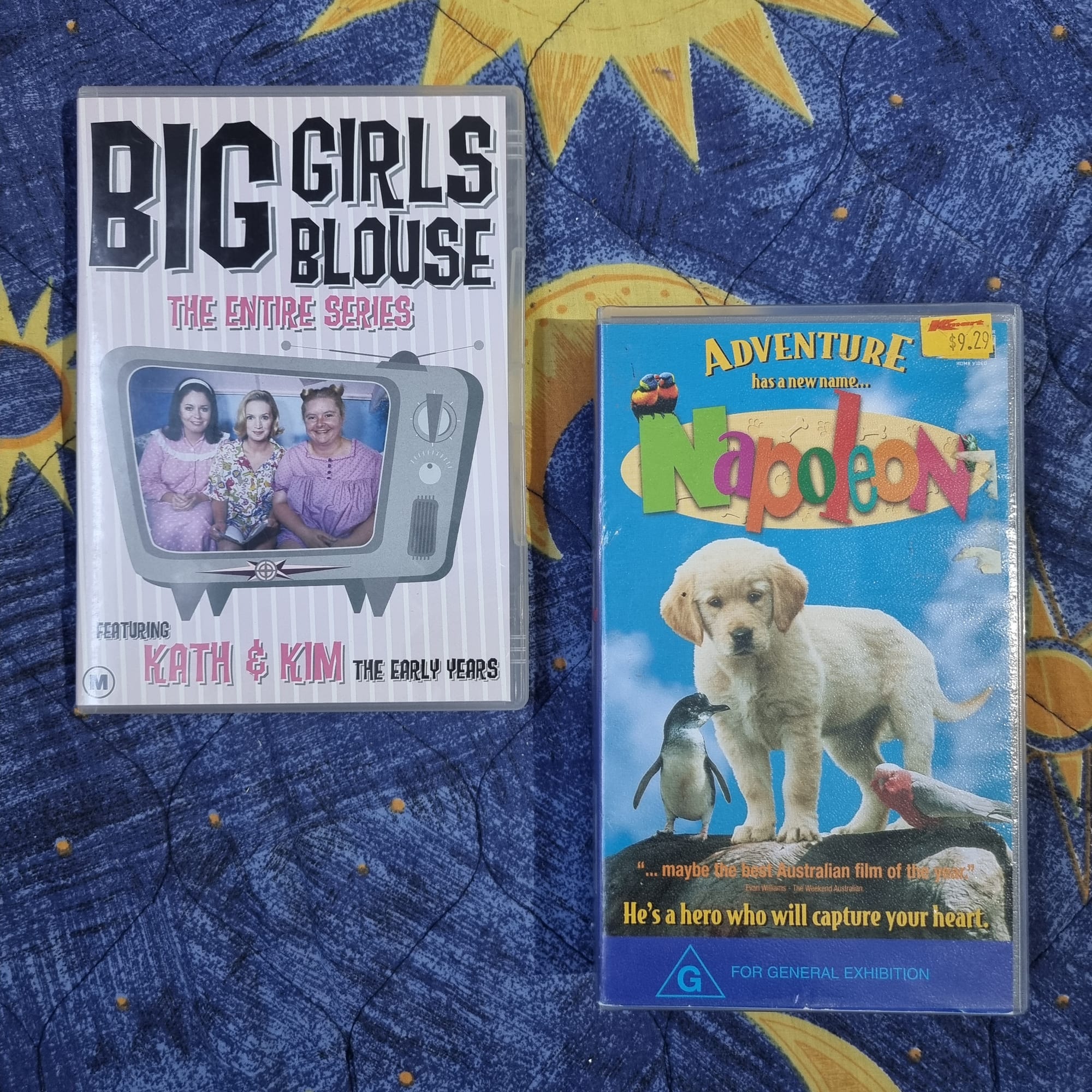 Big Girls Blouse DVD and Napoleon (1995) VHS.
