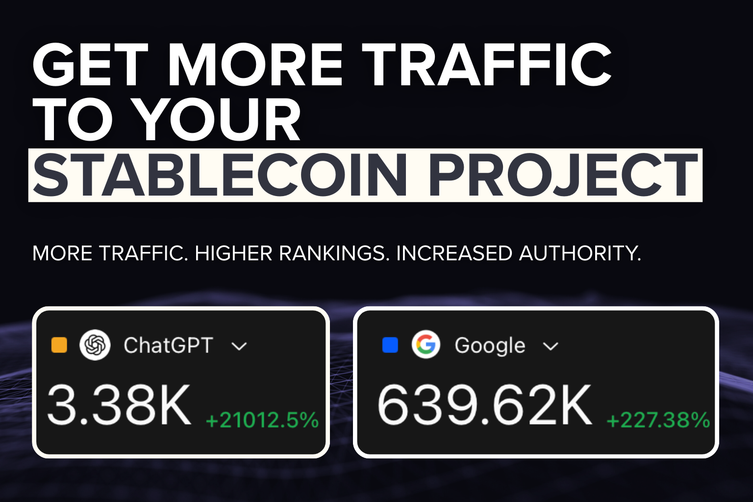 SEO + AI Marketing for Stablecoin Companies