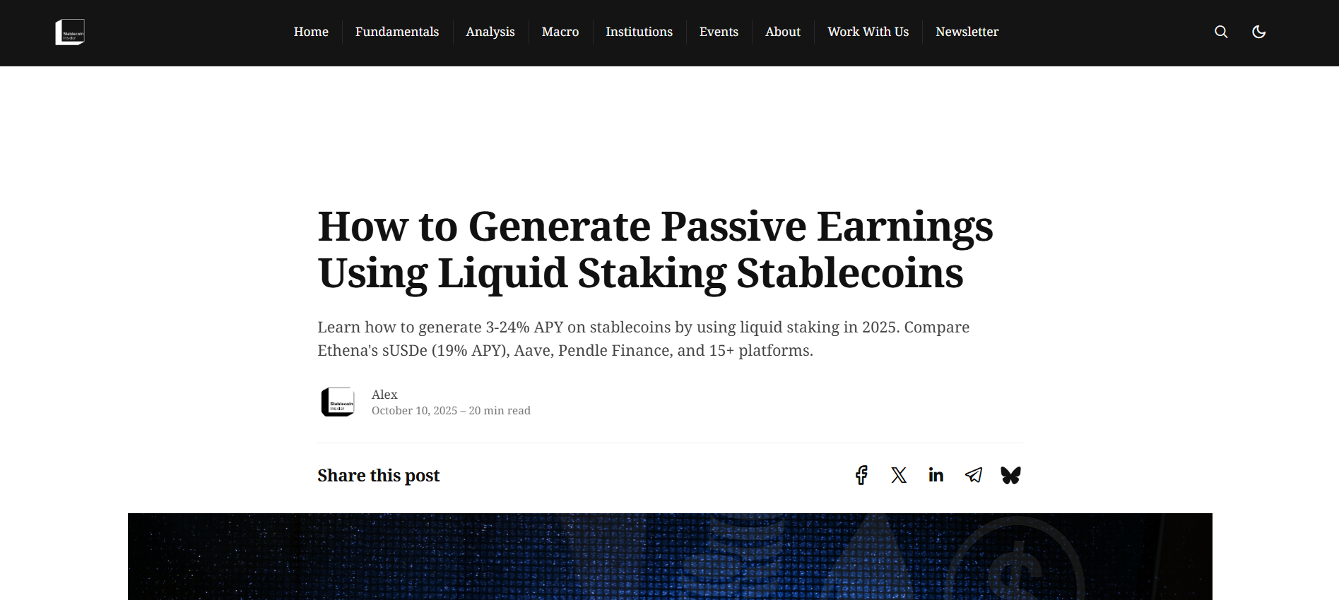Top 5 Stablecoins for Staking in 2025