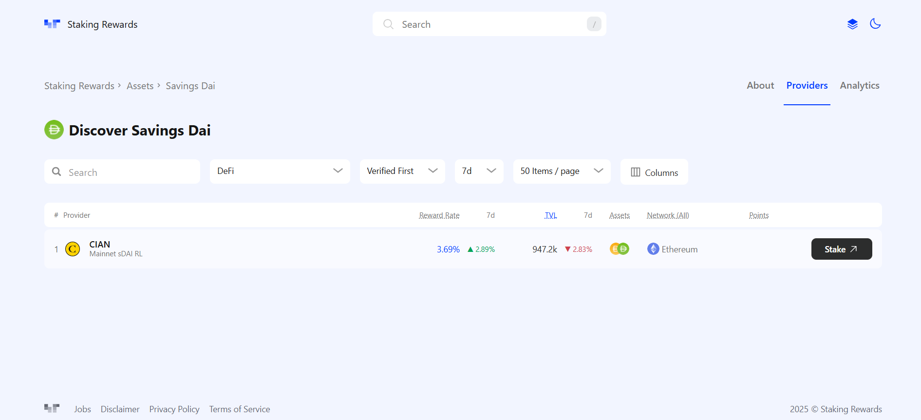 Top 5 Stablecoins for Staking in 2025