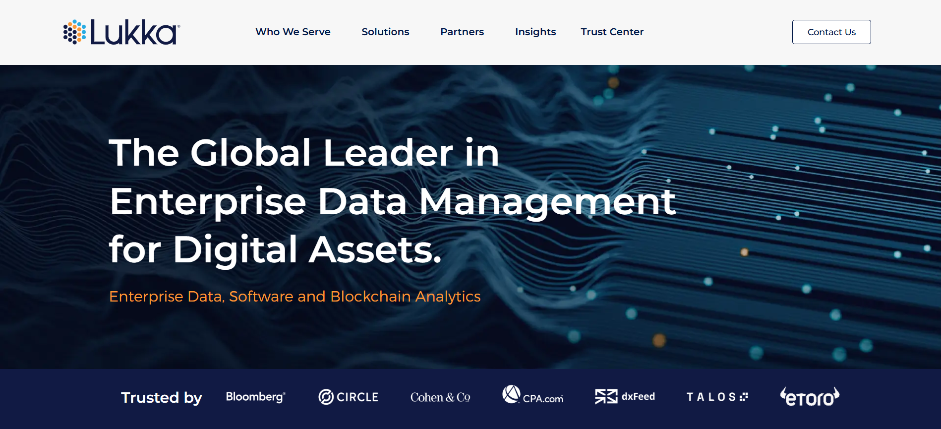 Enterprise Data Management for Stablecoins