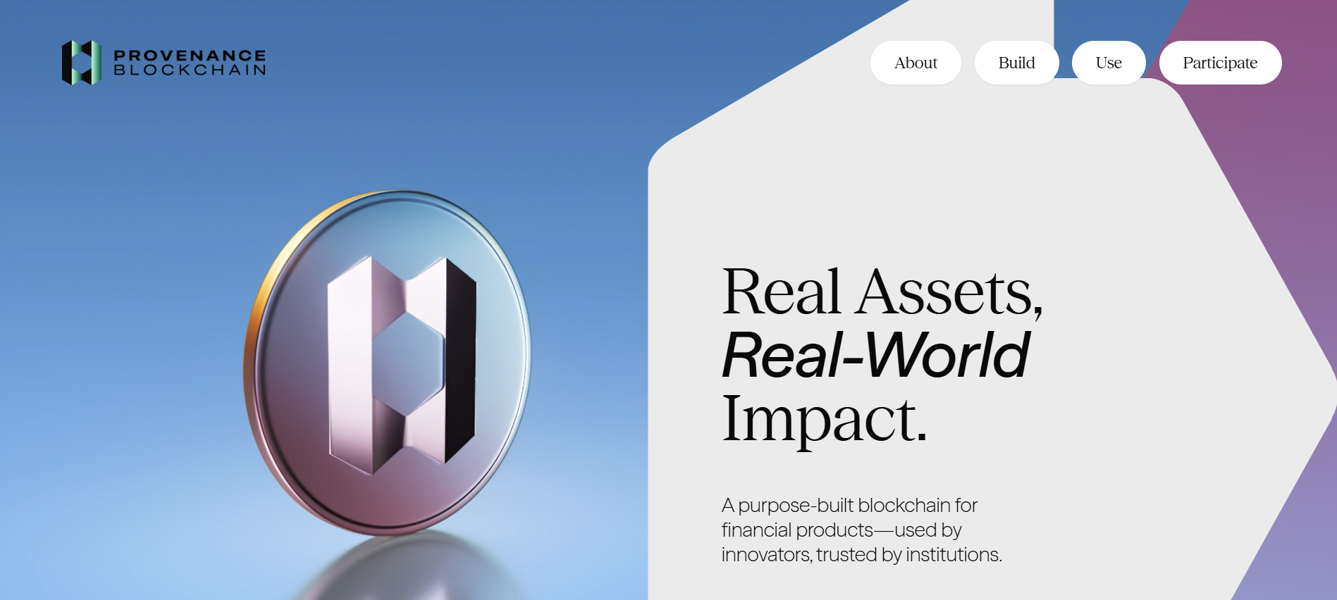 Leading Layer 1 blockchain for financial services