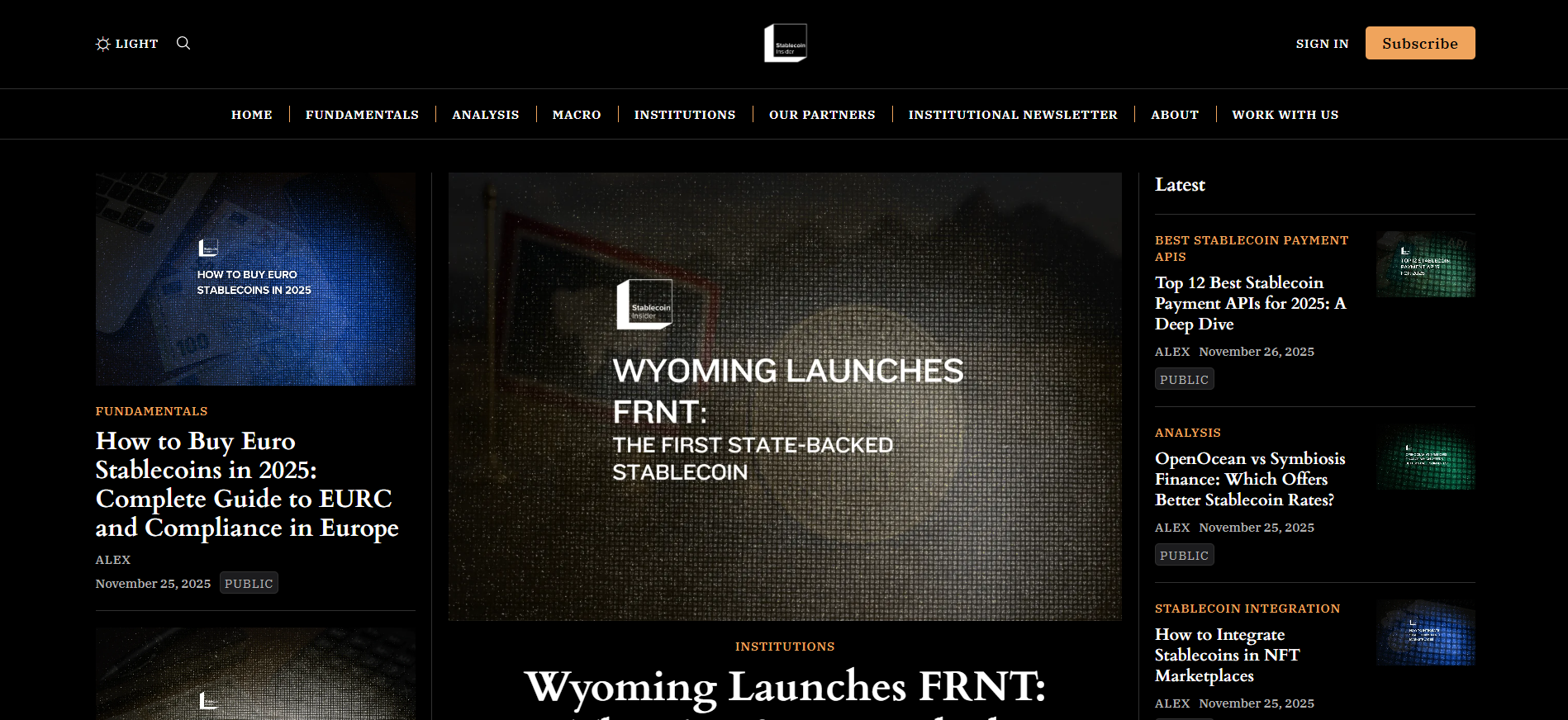 Latest Stablecoin News in 2025