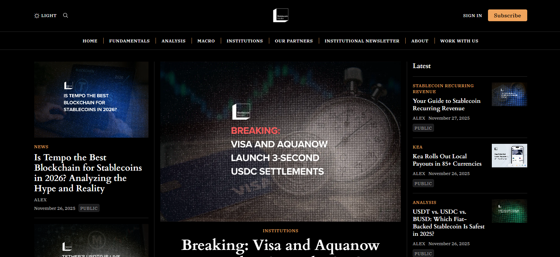 Latest Stablecoin News in 2025