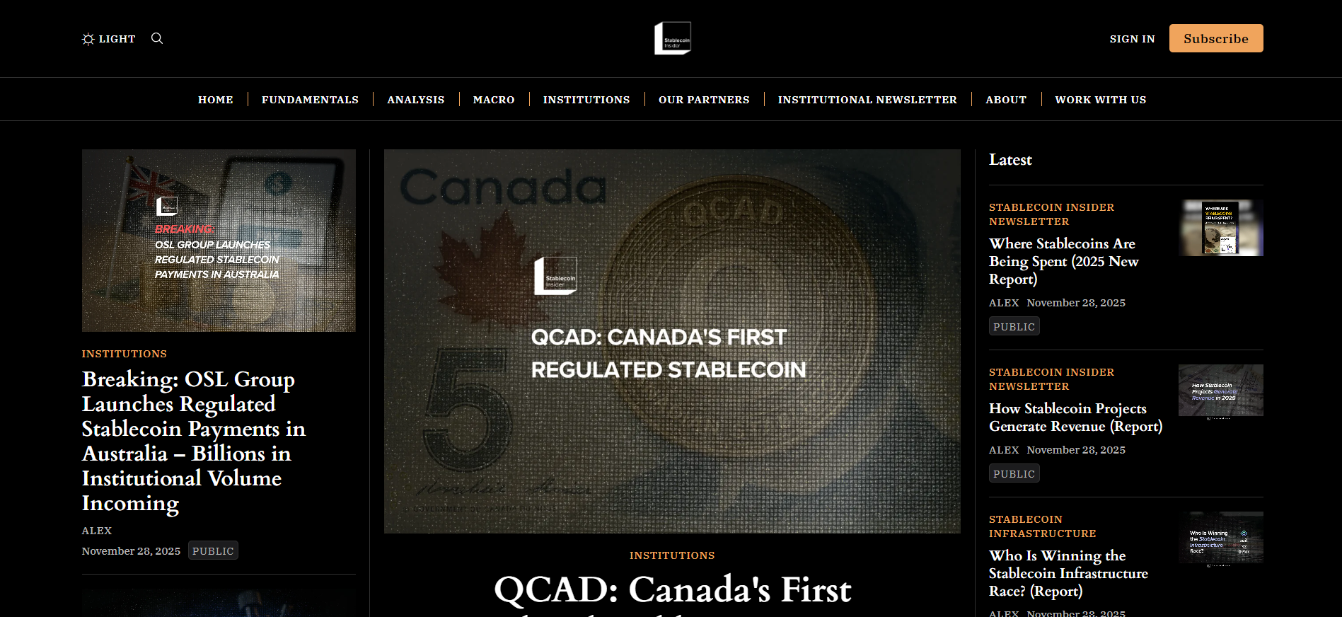 Latest Stablecoin News in 2025