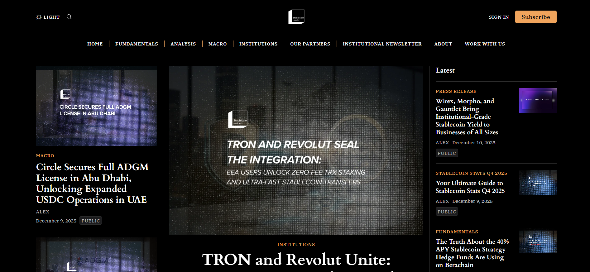 Best Stablecoin News Platform for 2026