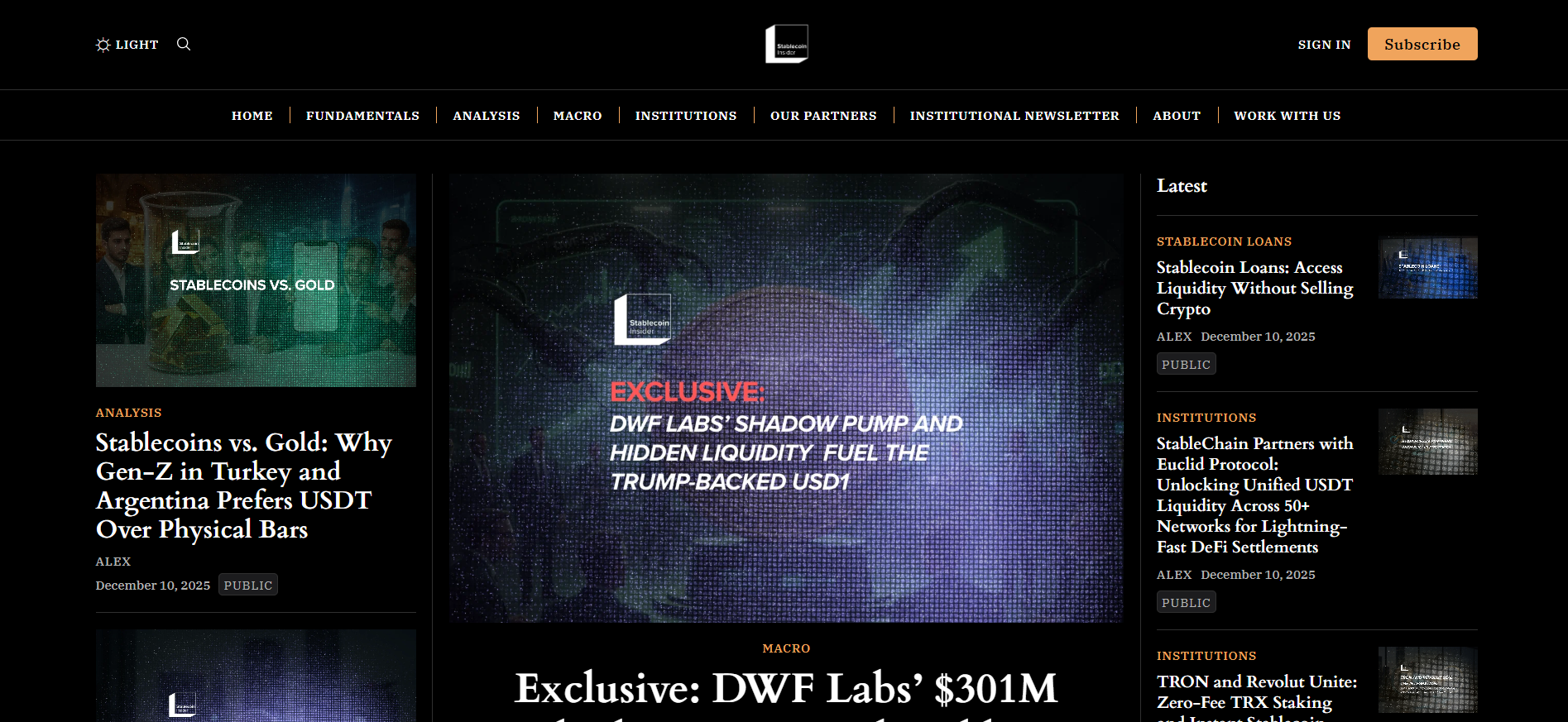 Best Stablecoin News Platform for 2026