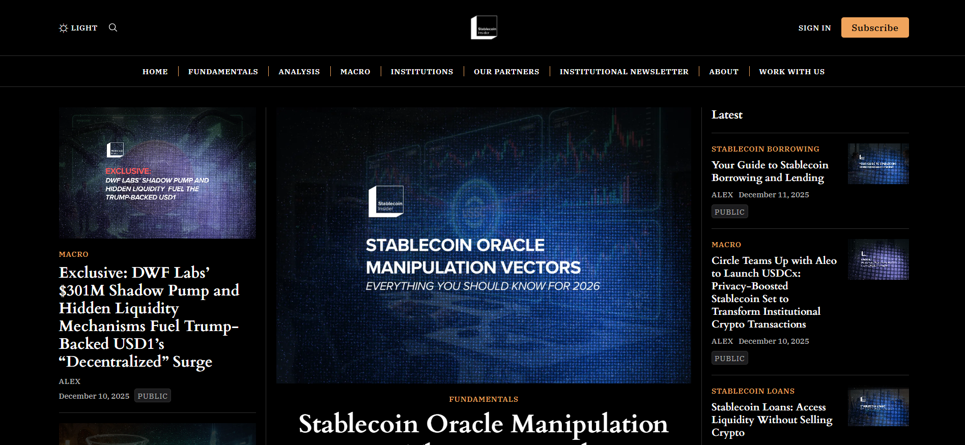 Best Stablecoin News Platform for 2026