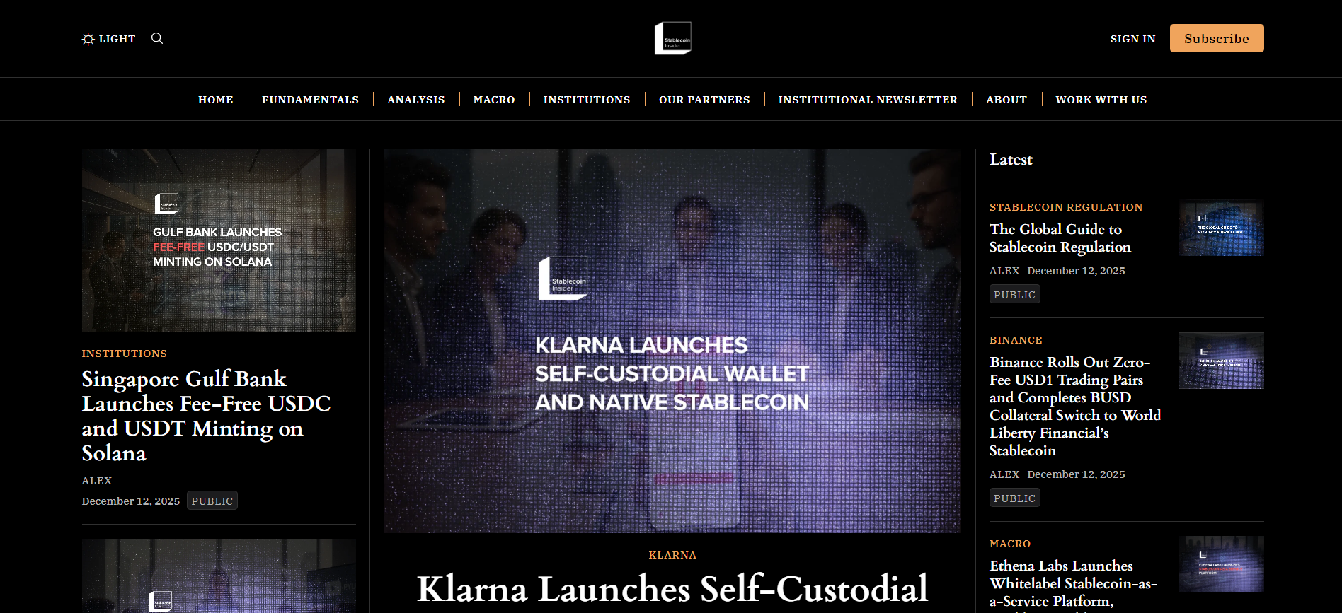 Best Stablecoin News Platform for 2026