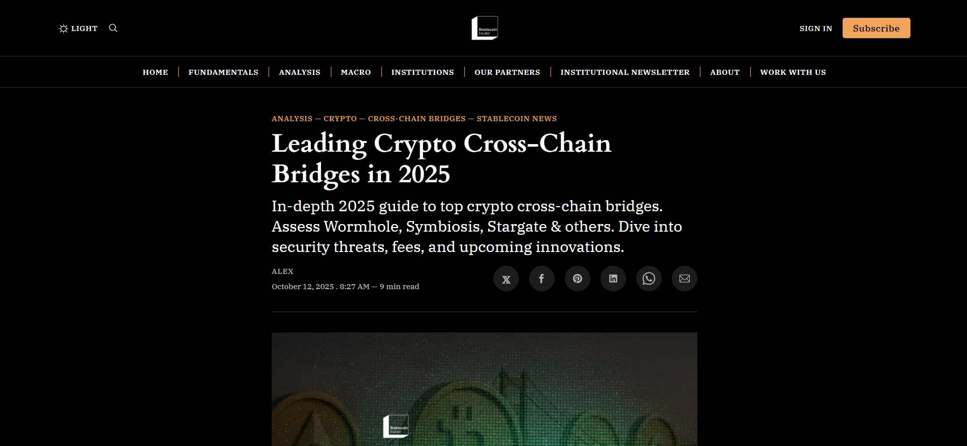 Best Crypto Cross-Chain Bridges in 2025