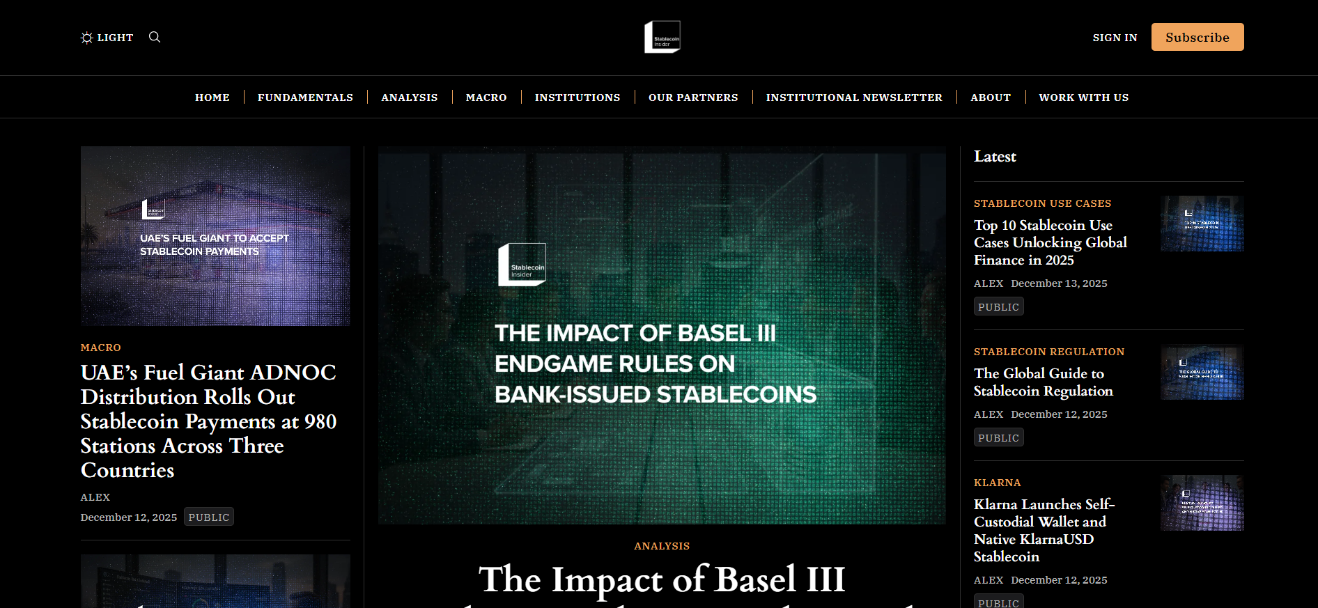 Best Stablecoin News Platform for 2026