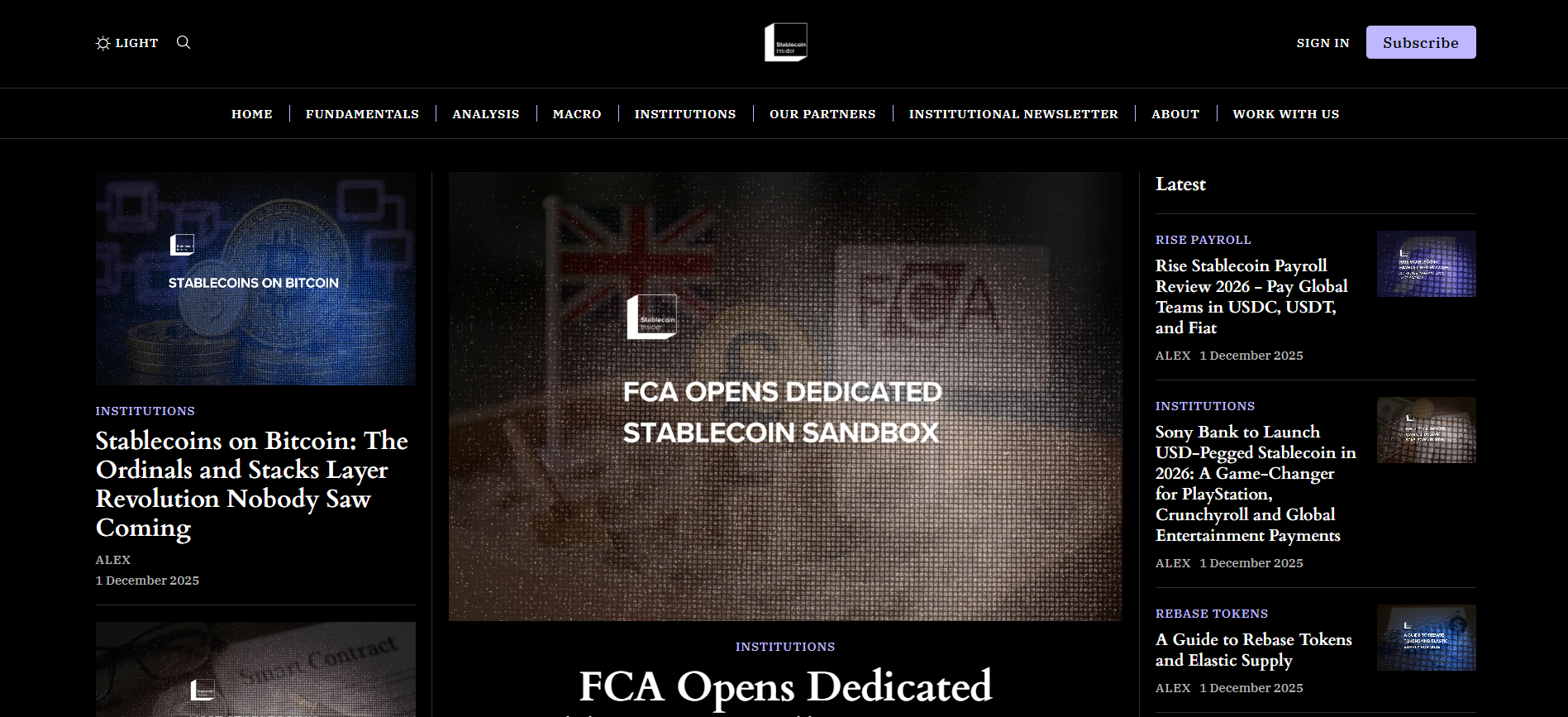 Latest Stablecoin News in 2025