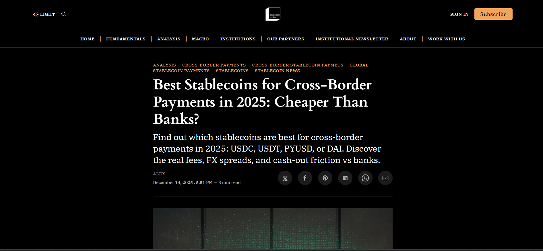 B2B Stablecoin Payments