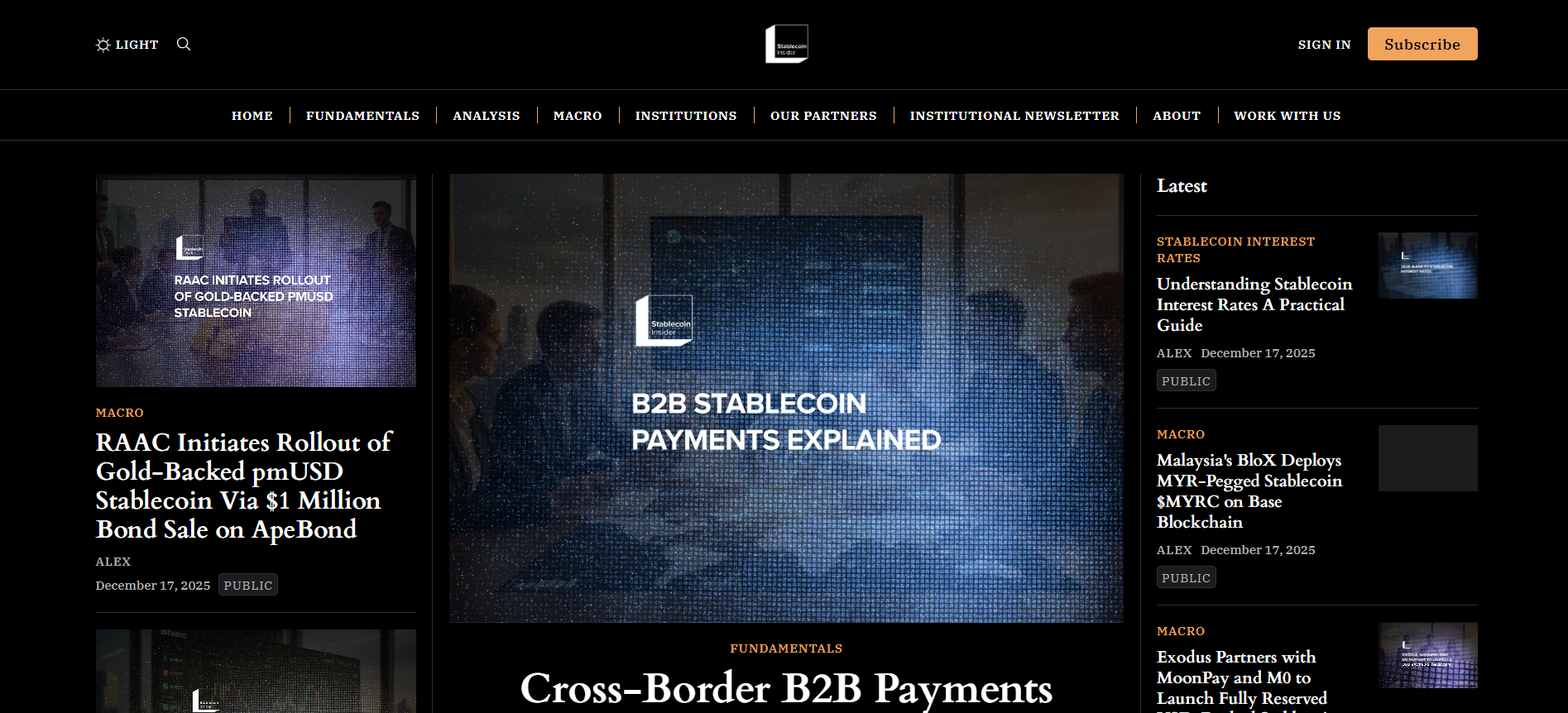 Best Stablecoin News Platform for 2026