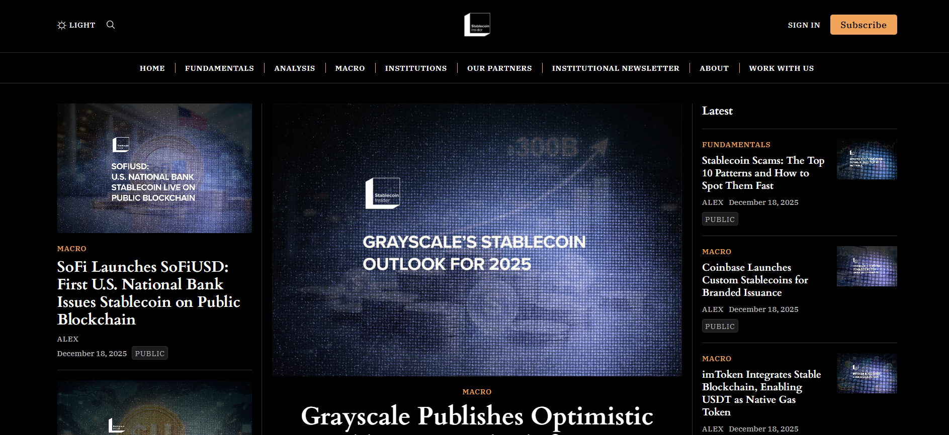 Best Stablecoin News Platform for 2026