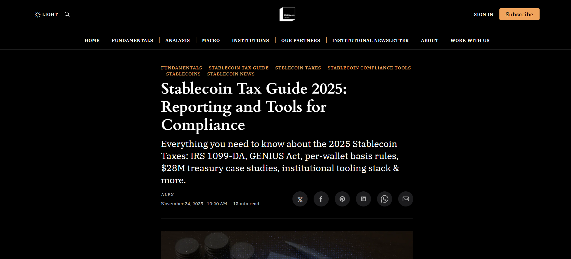 2025 Guide to Stablecoin Taxes