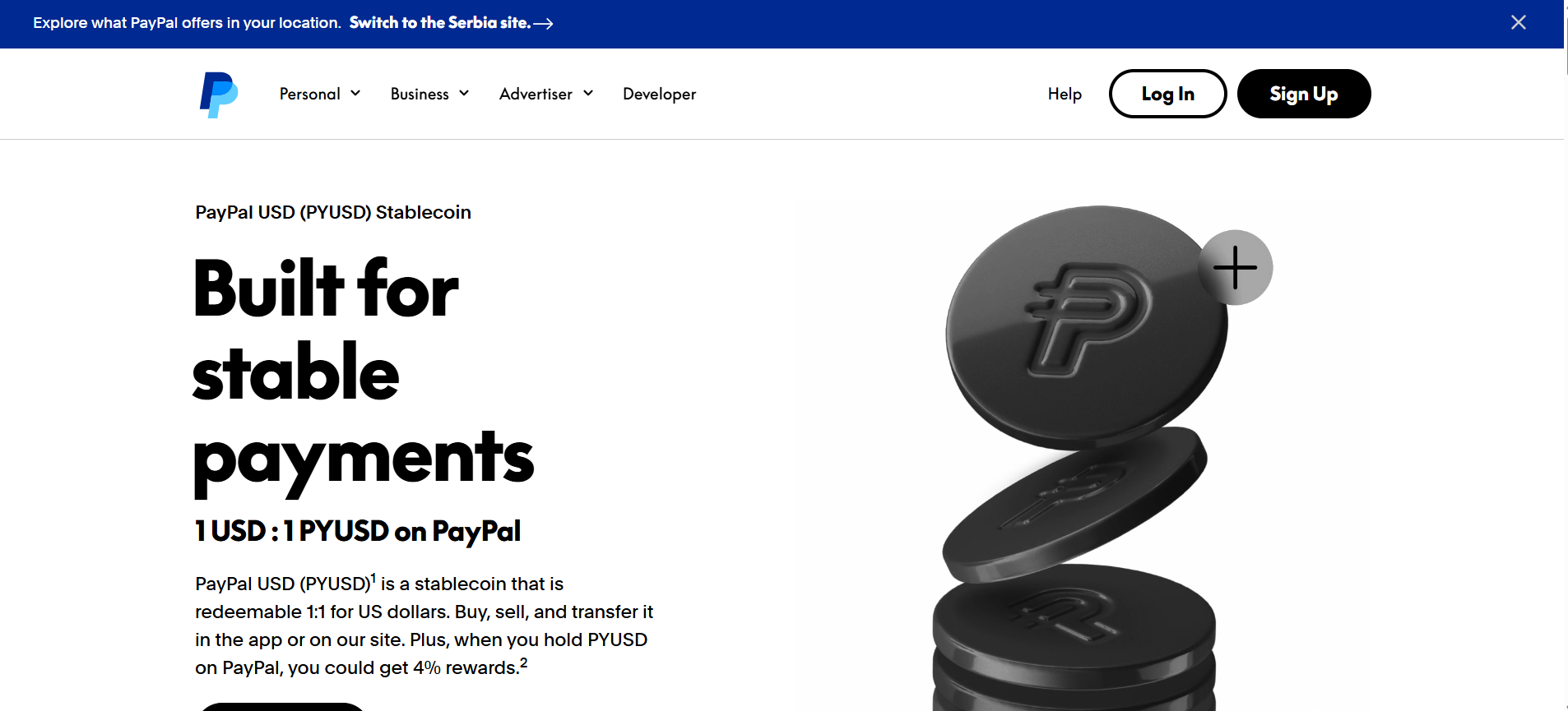 PYUSD: PayPal's Native Stablecoin