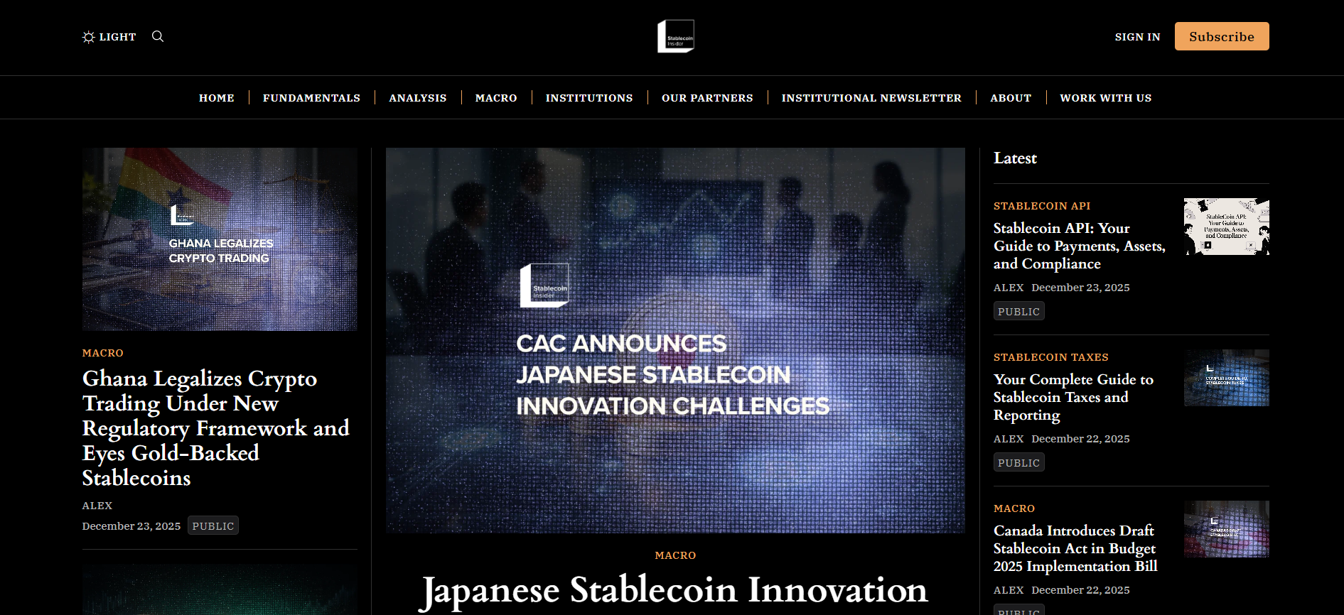 Best Stablecoin News Platform for 2026