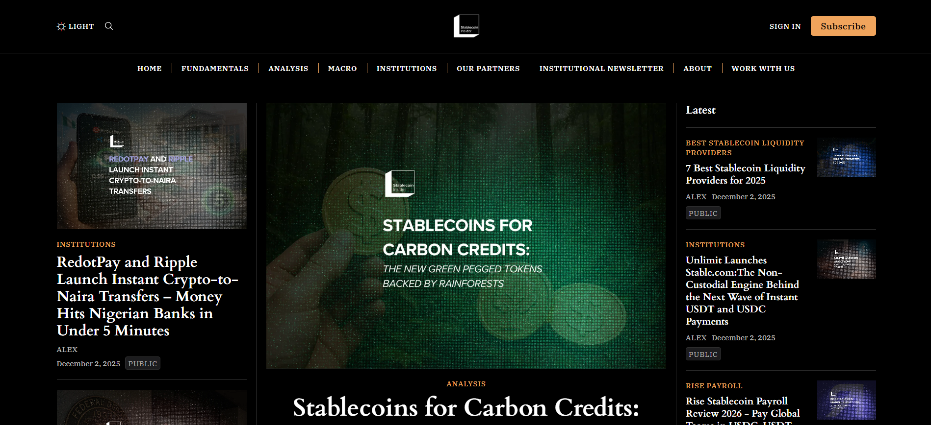 Latest Stablecoin News in 2025