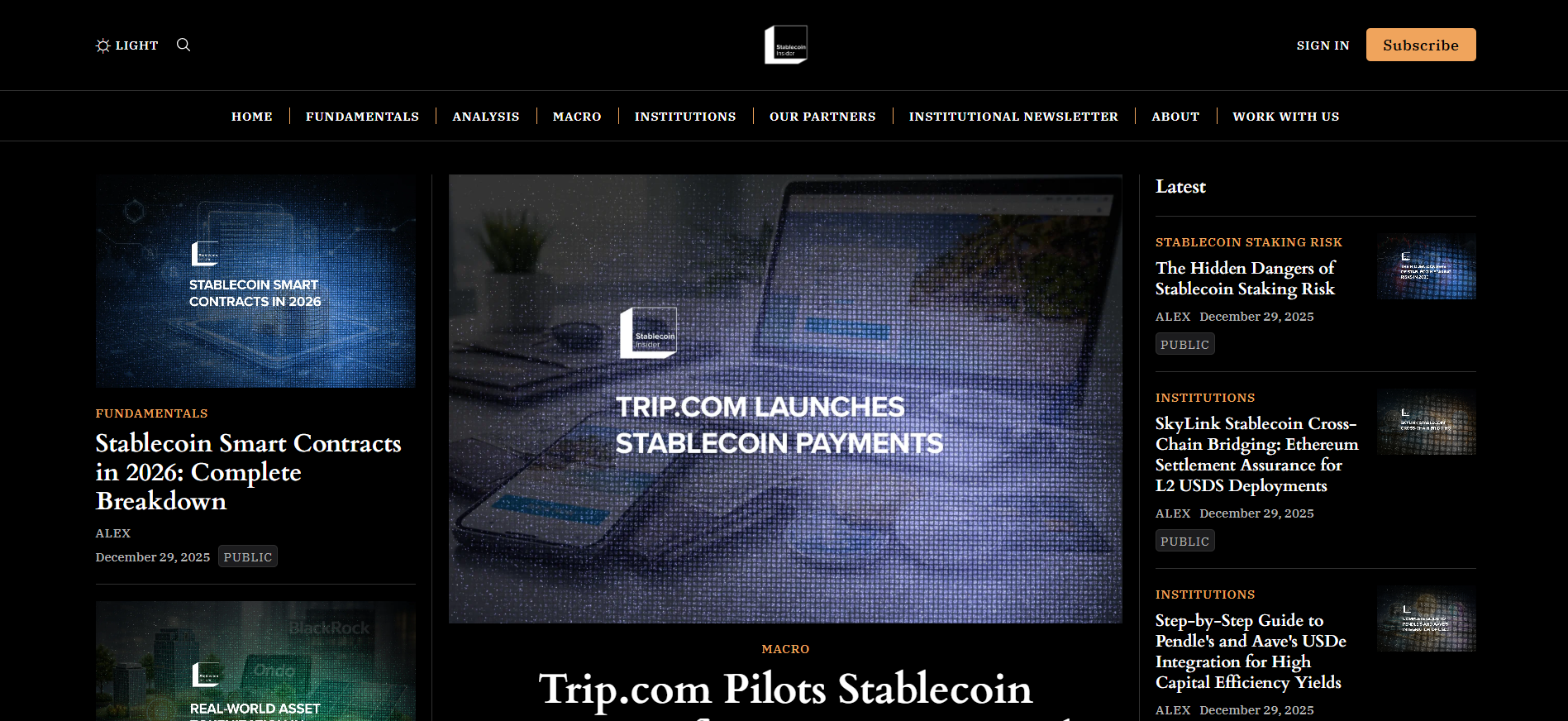 Best Stablecoin News Platform for 2026