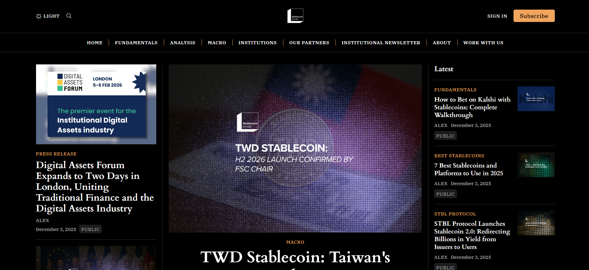 Latest Stablecoin News in 2025