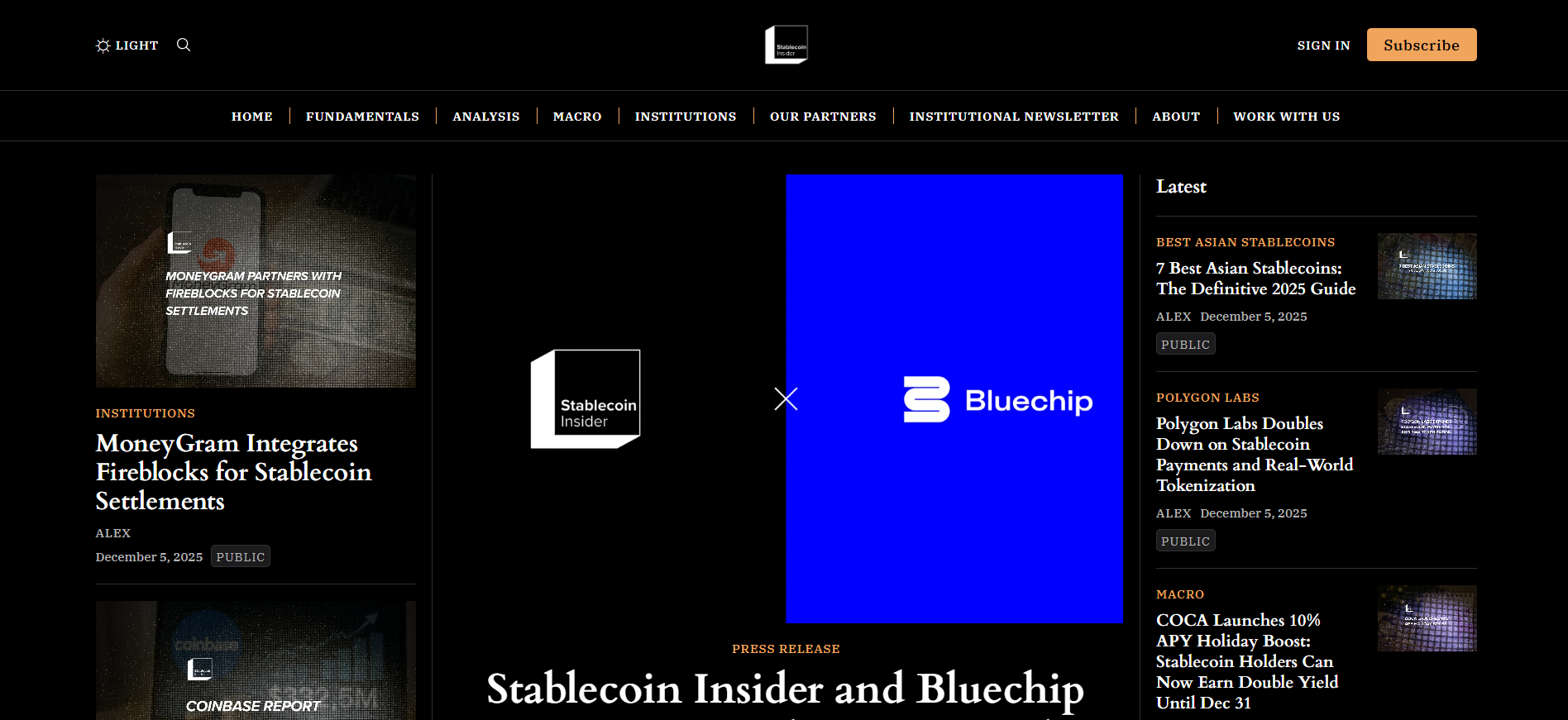 Latest Stablecoin News in 2025