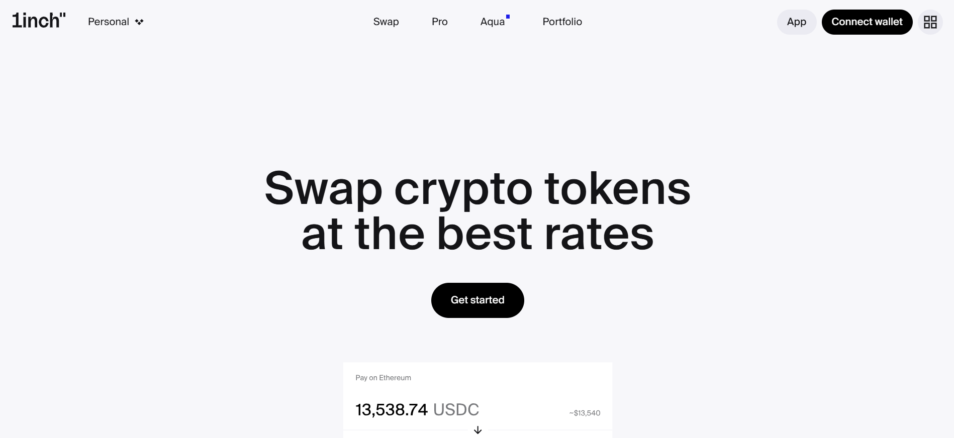 1Inch Stablecoin Aggregator