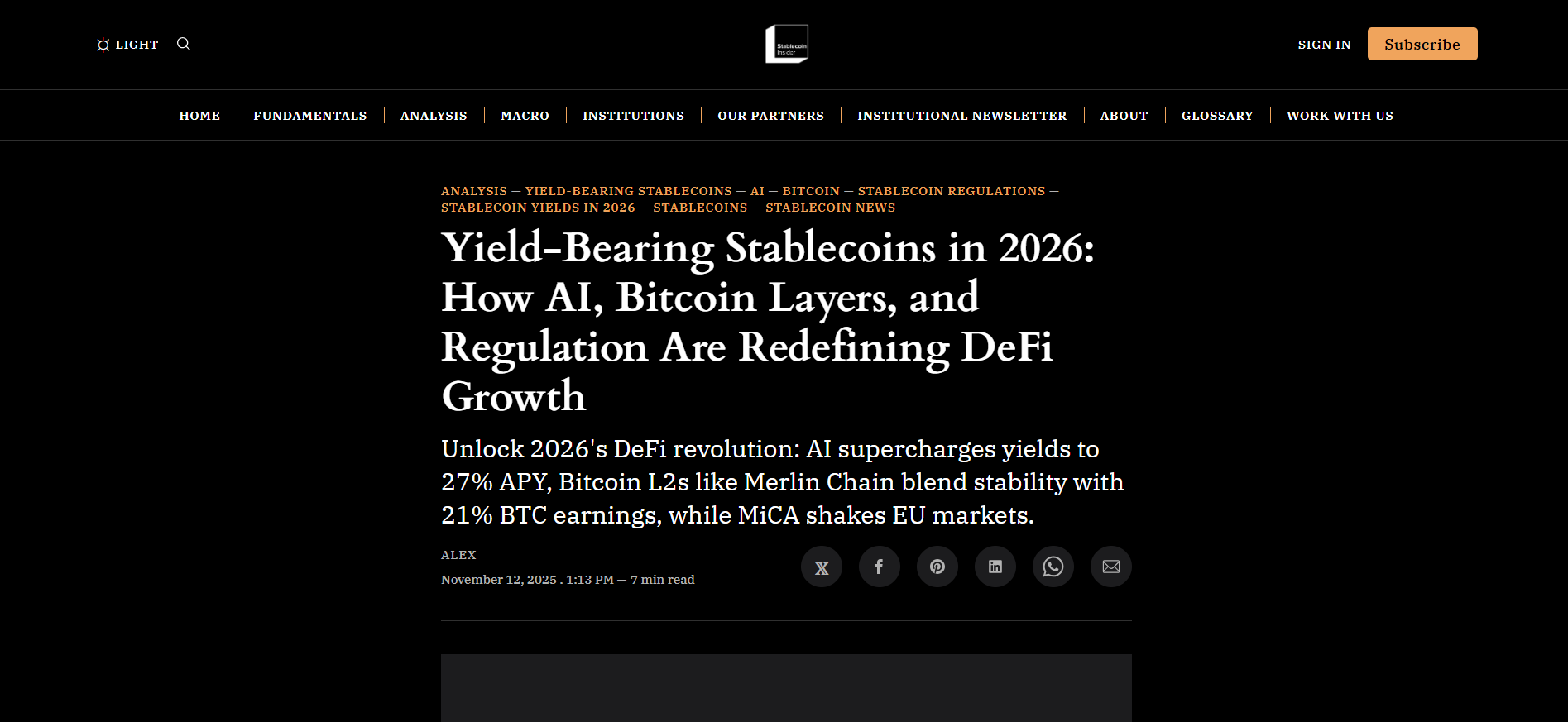 Yield-Bearing Stablecoins in 2026