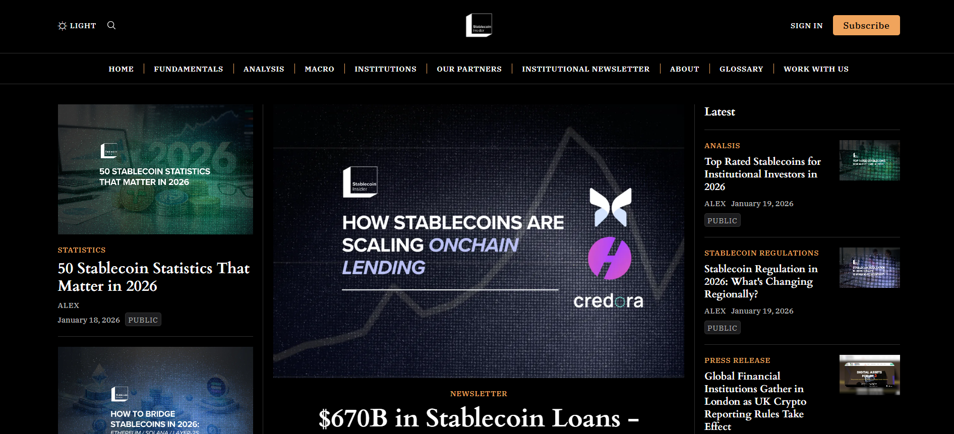 Best Stablecoin News Platform in 2026
