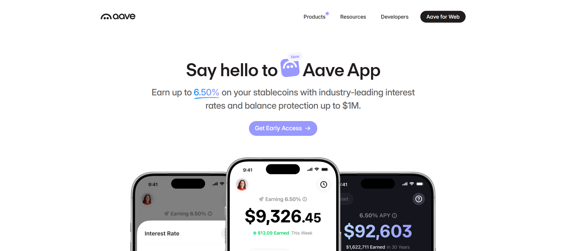 Earn Yield on USDT with Aave