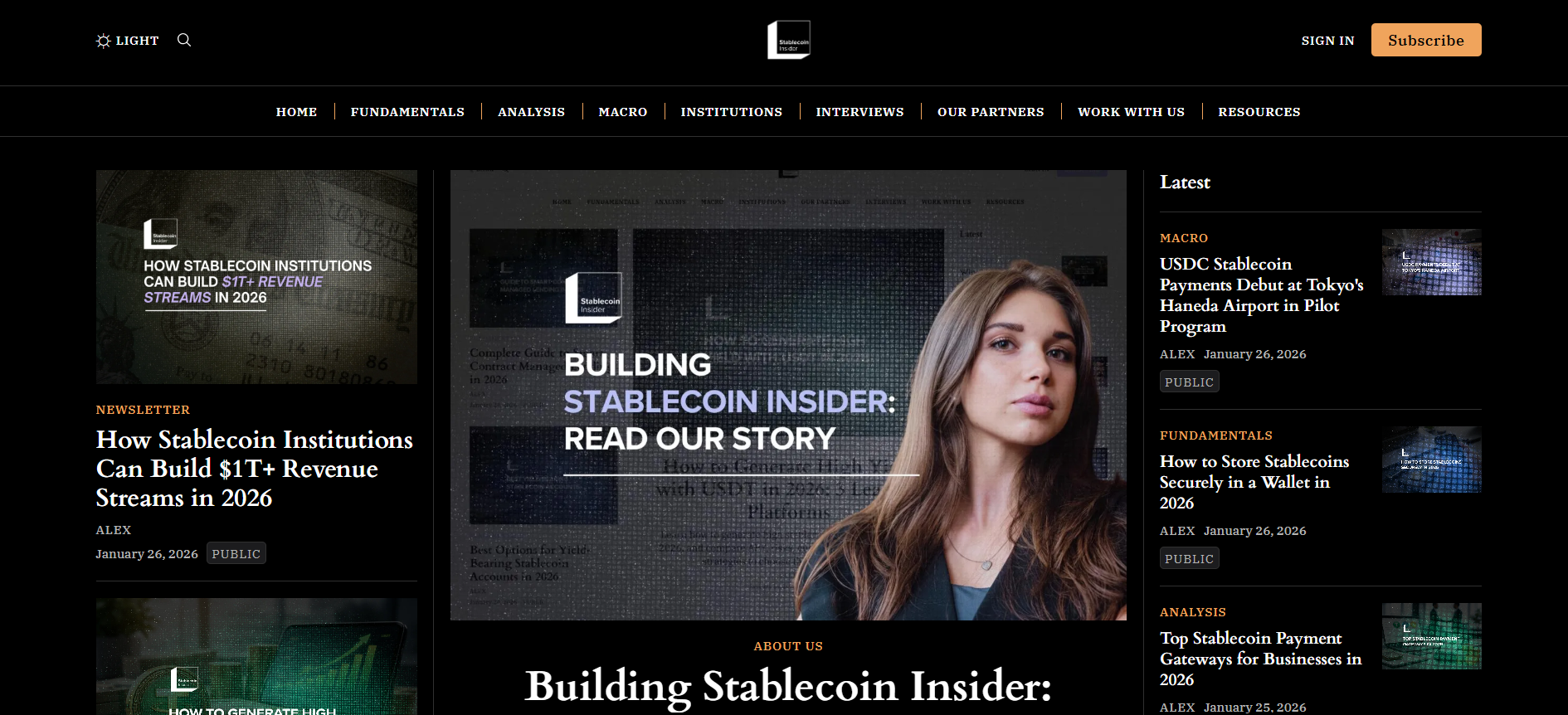 Best Stablecoin News Platform in 2026