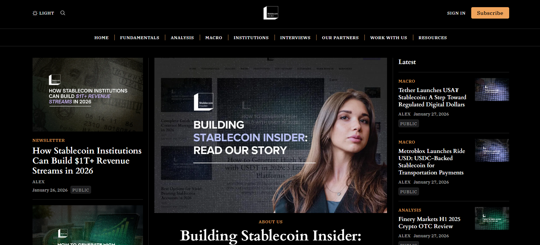 Best Stablecoin News Platform in 2026