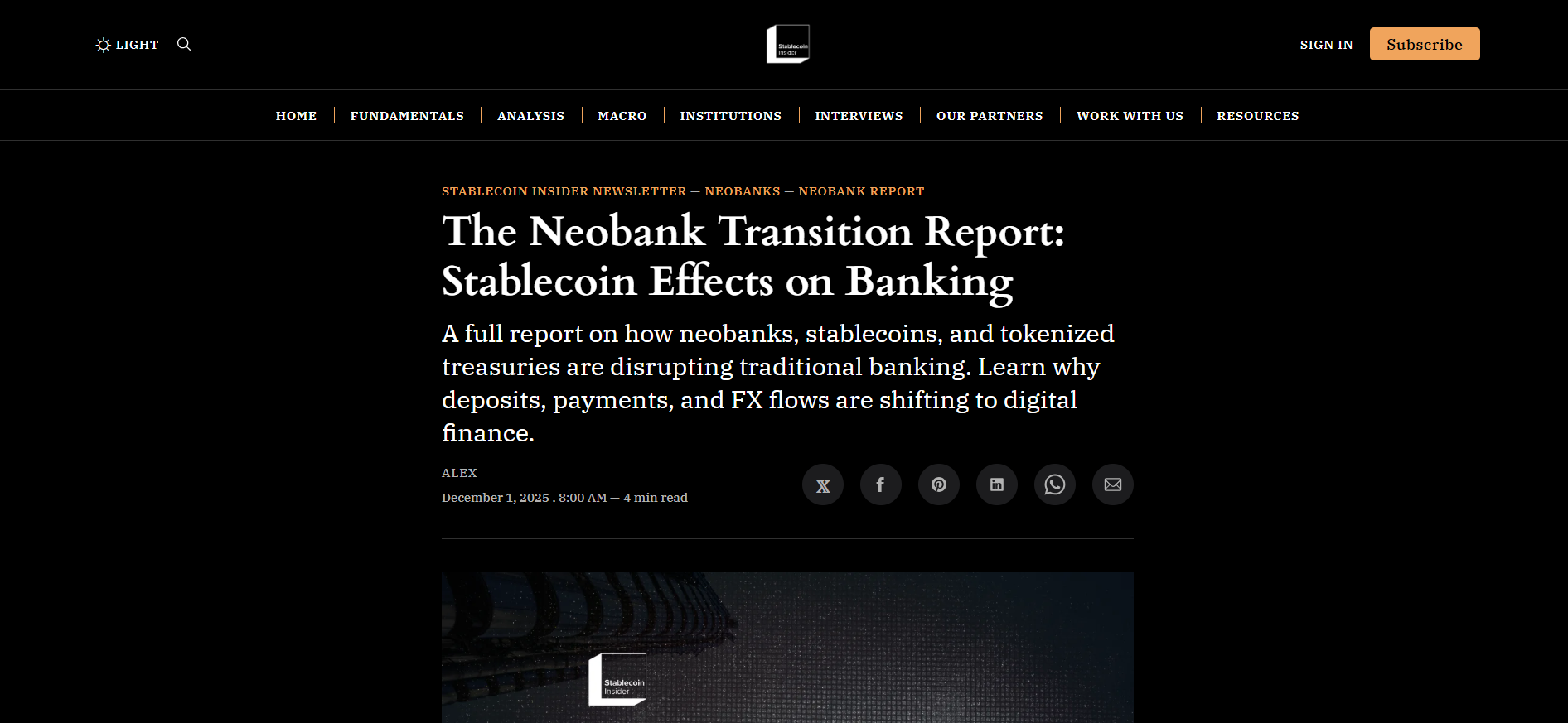 The Neobank Transition Report