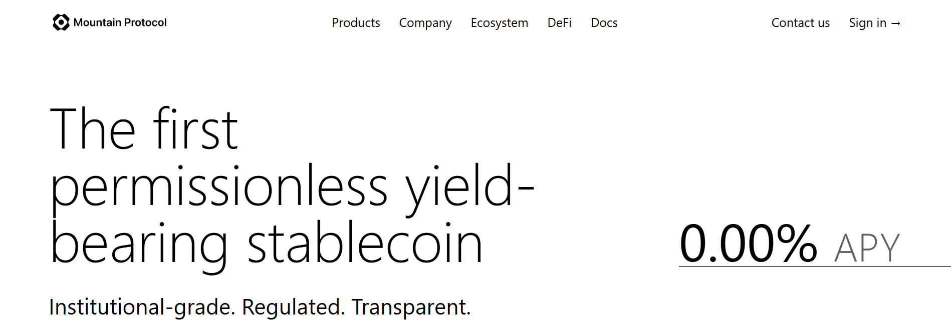 Mountain Protocol for Making Stablecoin Yield in 2026