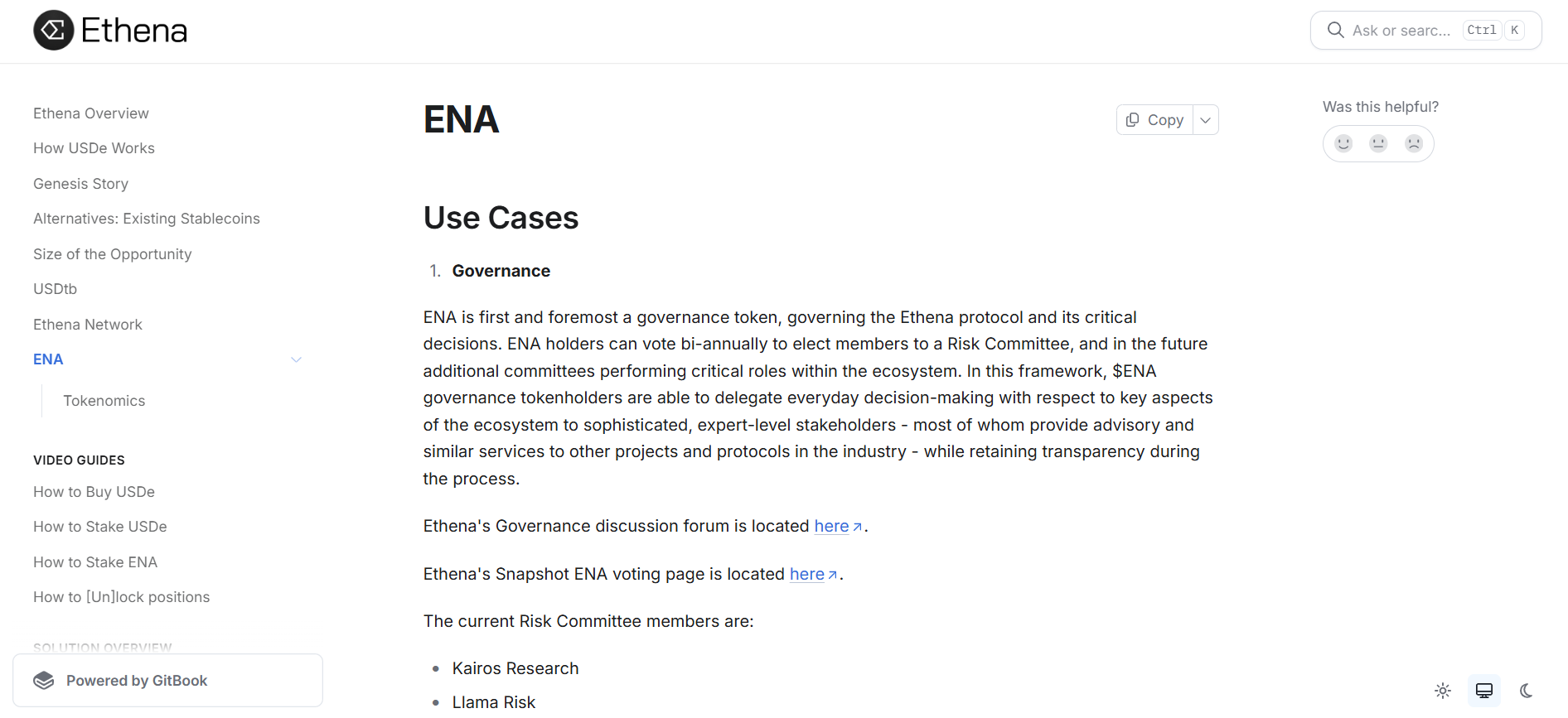 Ethena's ENA Token