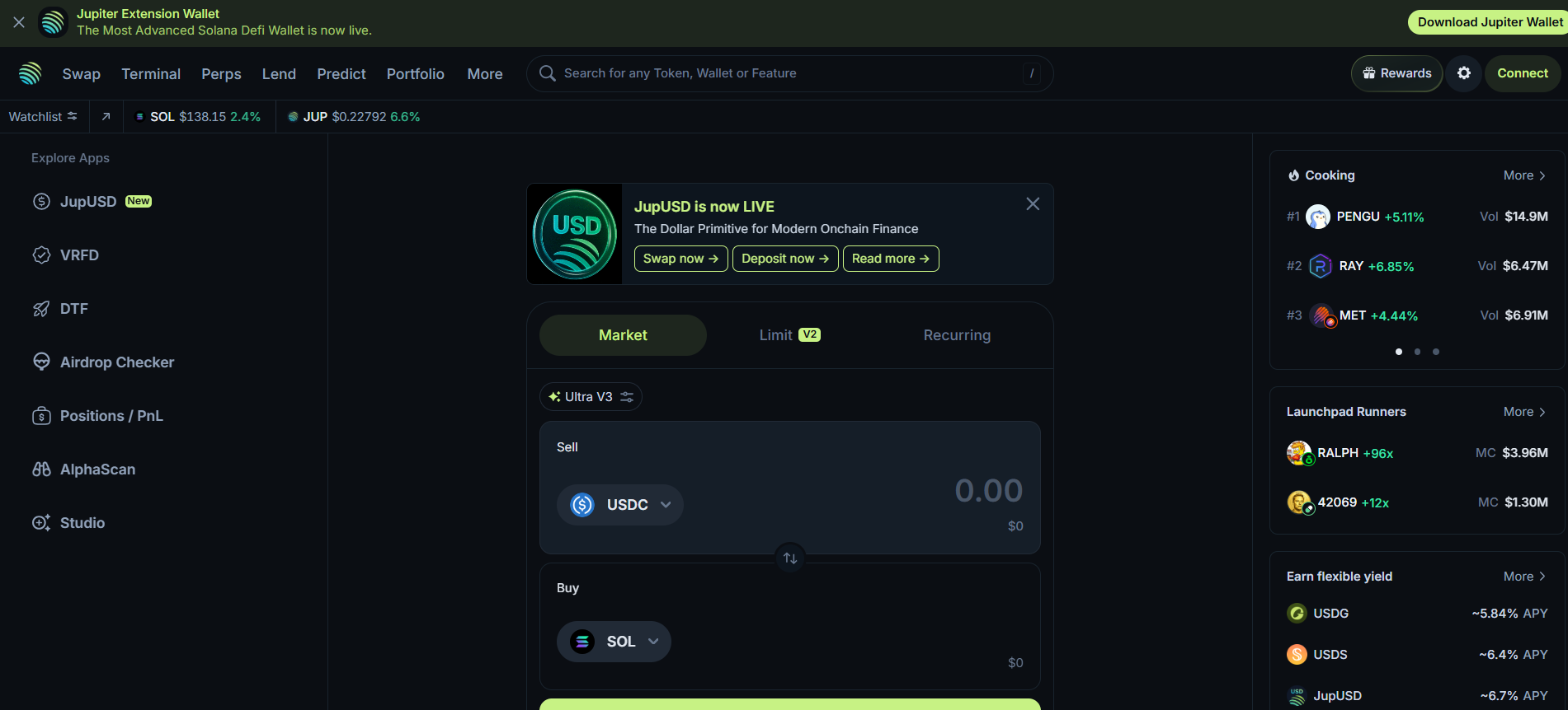 JupUSD Live on Solana