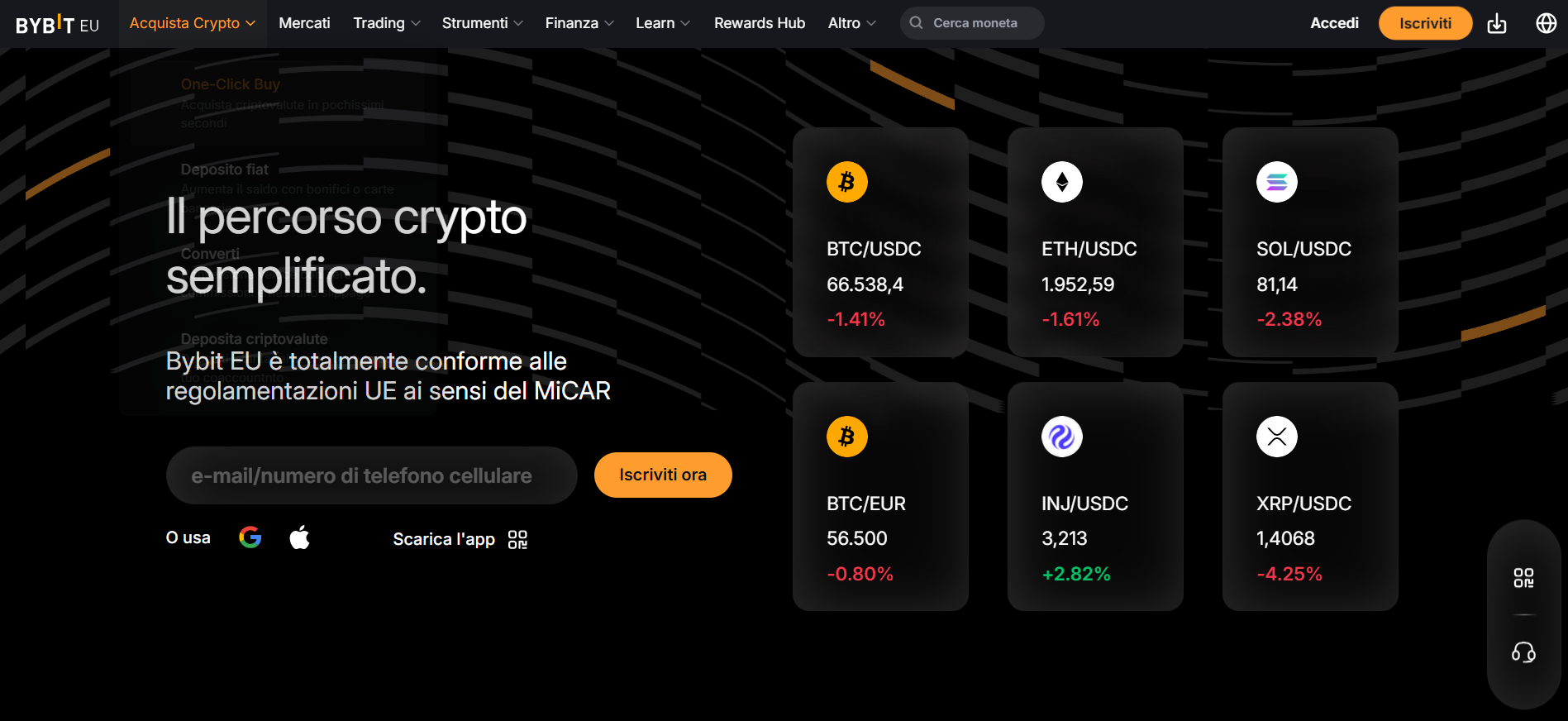 Bybit EU Stablecoin Campaigns