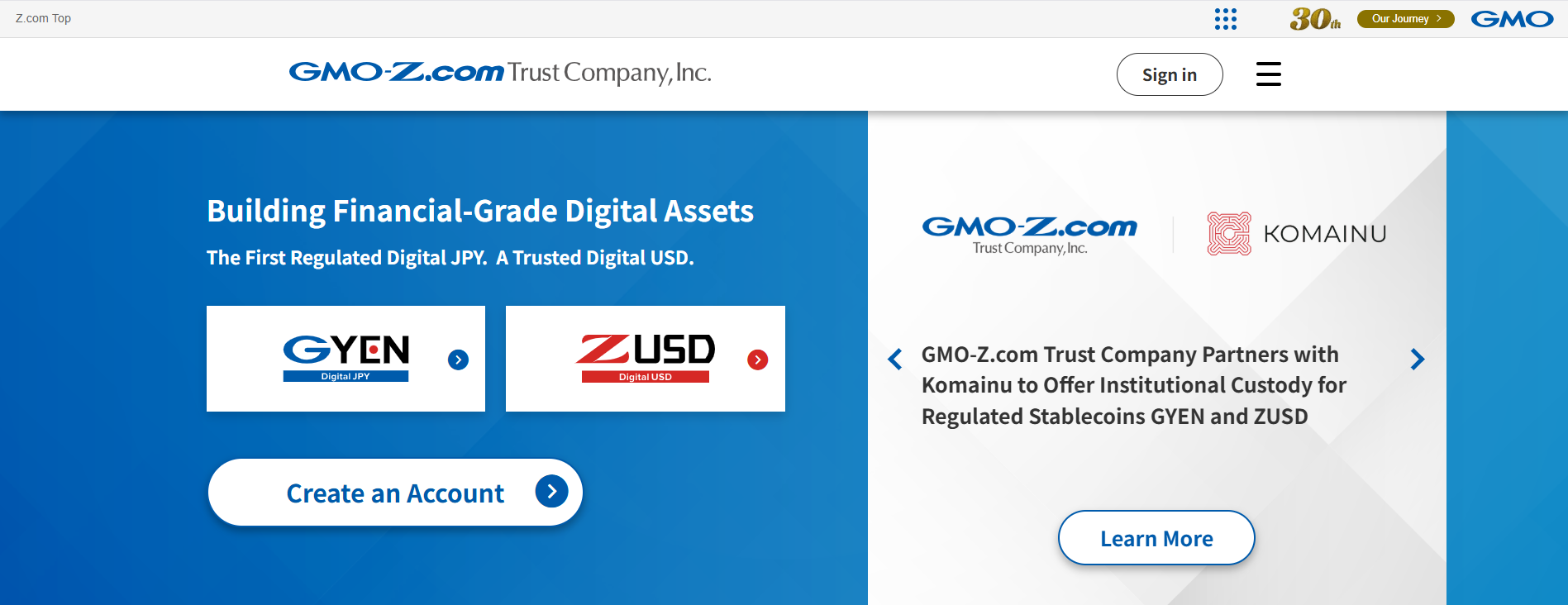 GMO-Z.com Trust Company