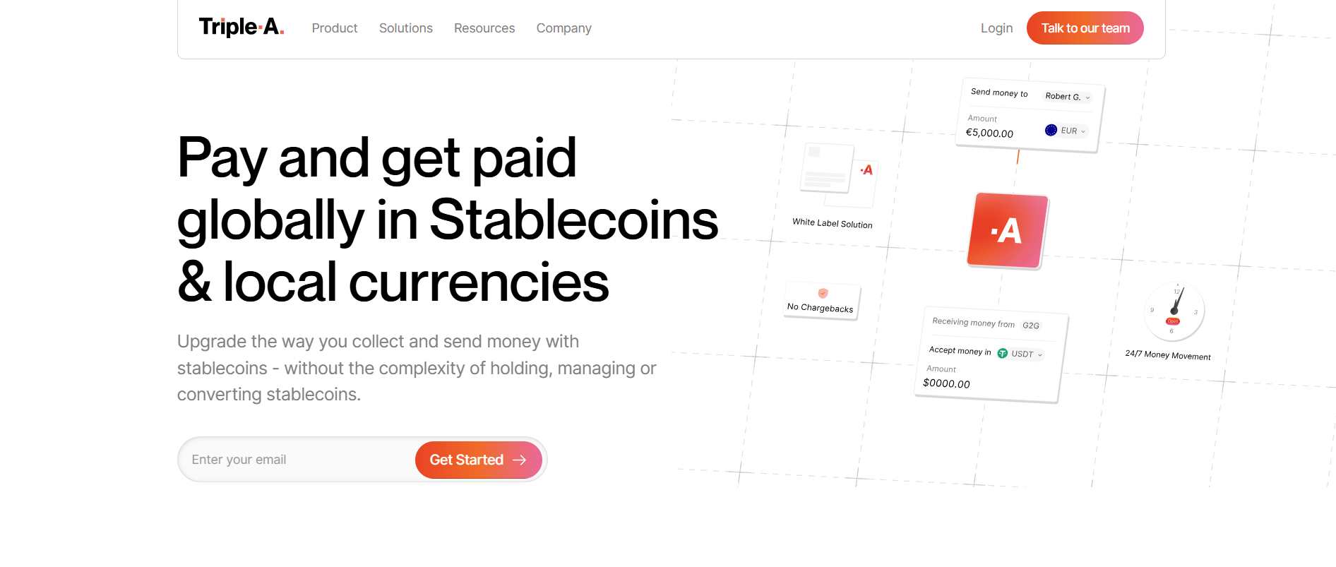 Triple-A Stablecoin Settlement