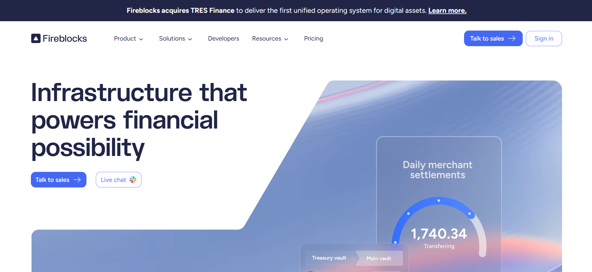 Fireblocks Stablecoin API