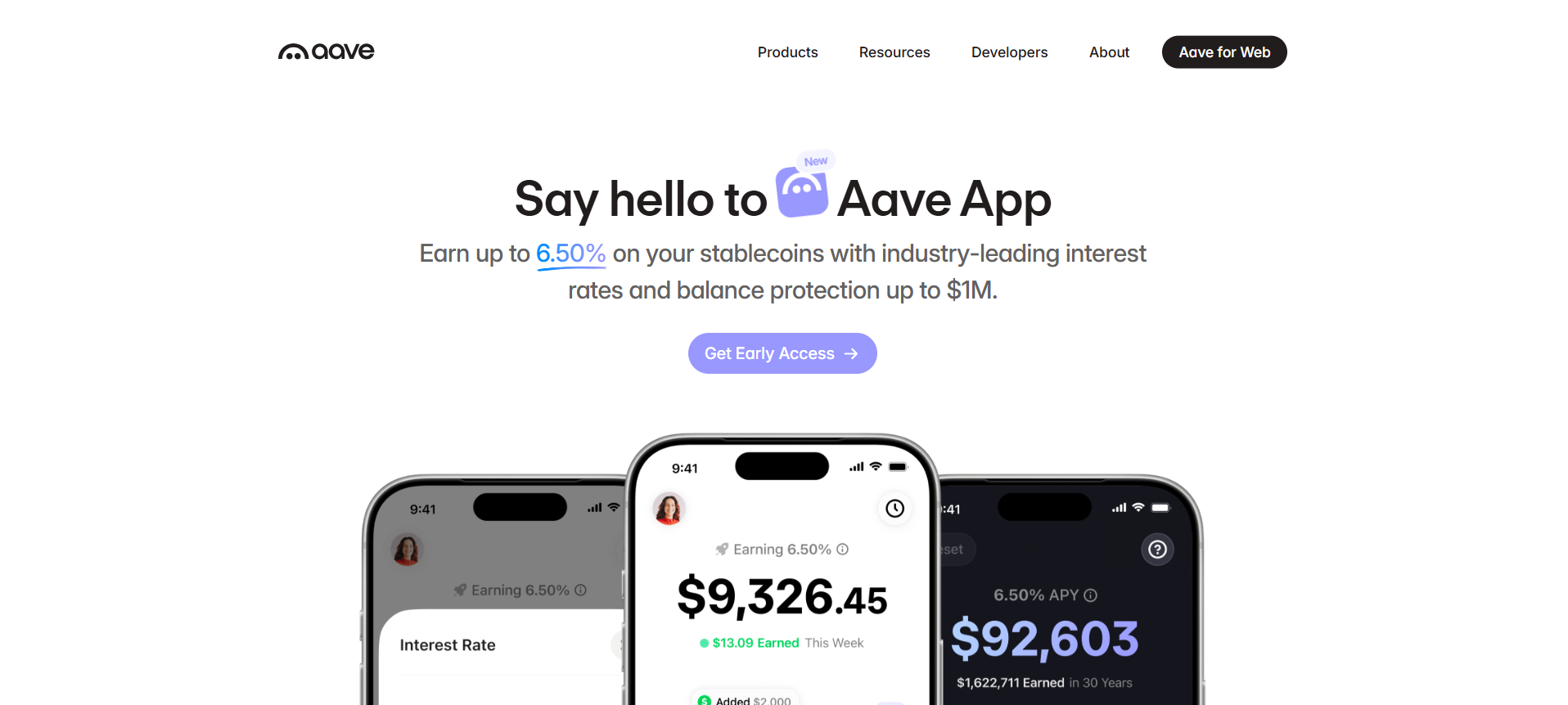 Aave Stablecoin API