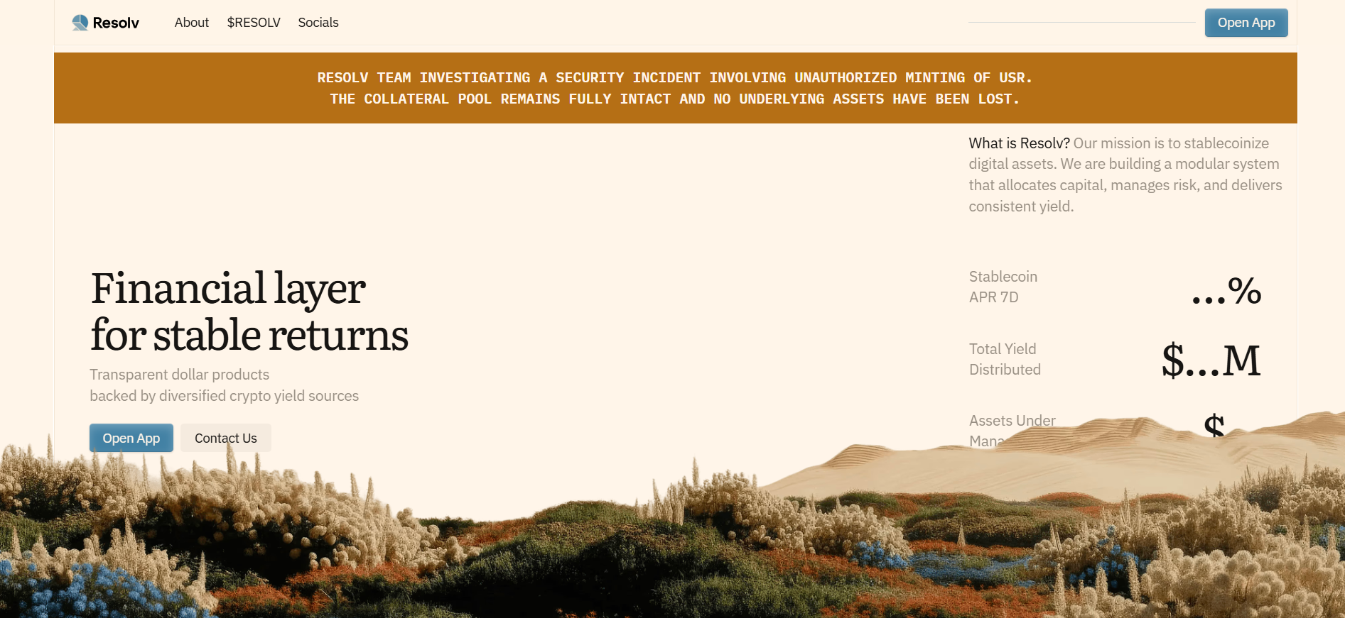 Resolv Labs’ USR Stablecoin Exploited and Deppeged