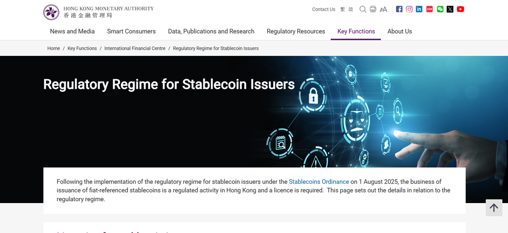 Hong Kong's Stablecoin Ordinance Act
