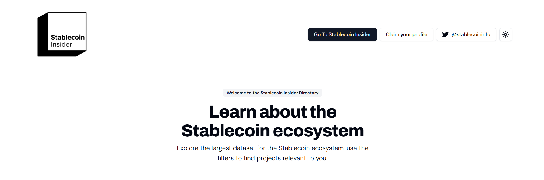 Stablecoin Directory