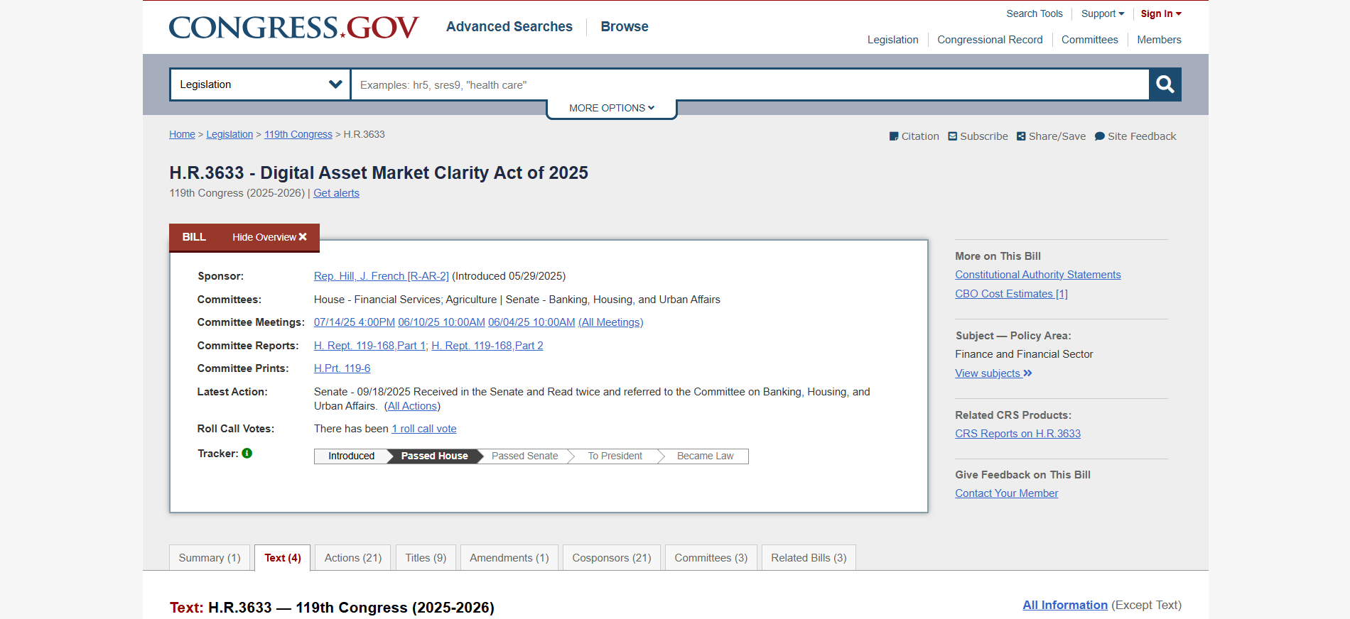CLARITY Act